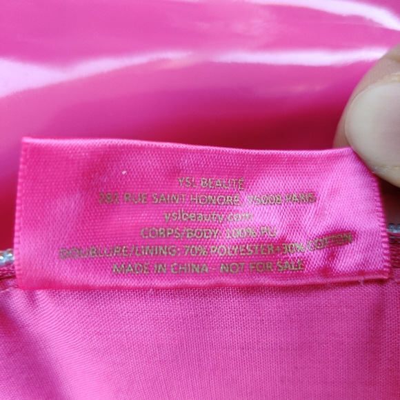 Yves Saint Laurent Beaute Pink Small Bag - Picture 7 of 8